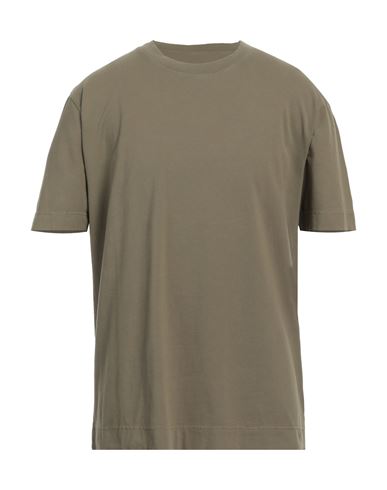 Circolo 1901 Man T-shirt Khaki Size Xxl Cotton, Elastane In Beige