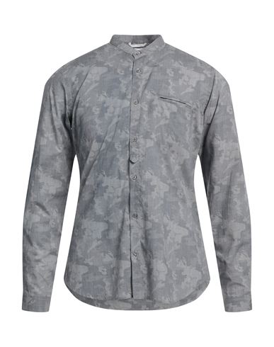 Dnl Man Shirt Grey Size 15 ¾ Cotton