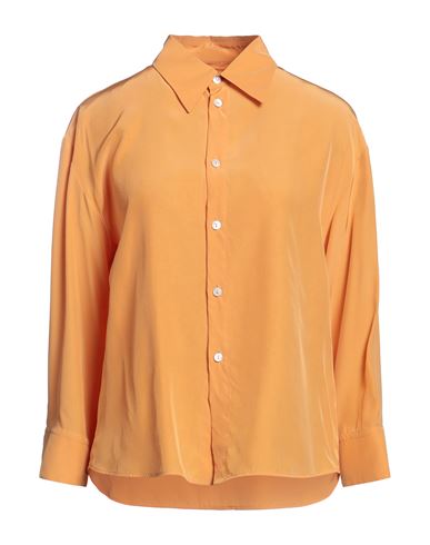 Jil Sander Woman Shirt Mandarin Size 8 Silk