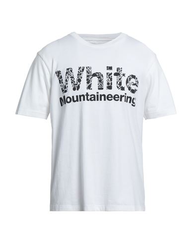 White Mountaineering Man T-shirt White Size 4 Cotton