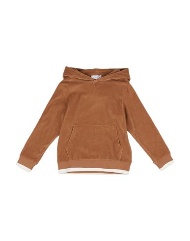 Paolo Pecora Babies'  Toddler Boy Sweatshirt Khaki Size 4 Cotton, Polyamide In Beige