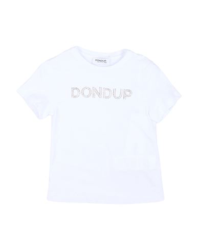 Dondup Babies'  Toddler Girl T-shirt White Size 4 Cotton