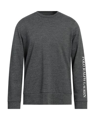 Polo Ralph Lauren Man Sweatshirt Lead Size S Cotton, Polyester In Grey