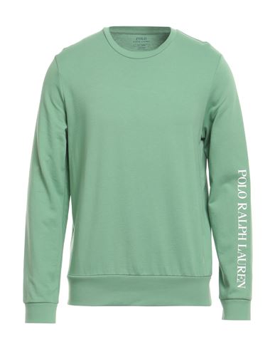 Polo Ralph Lauren Man Sweatshirt Green Size M Cotton, Polyester