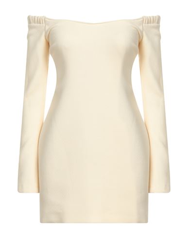 Khaite Woman Short Dress Ivory Size S Virgin Wool In White