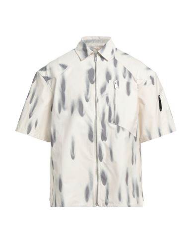 A-cold-wall* Man Shirt Ivory Size S Cotton, Polyamide In White