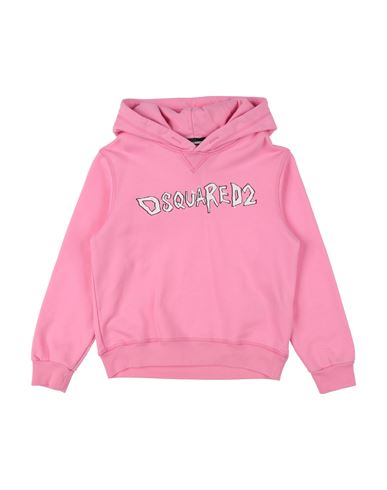 Shop Dsquared2 Toddler Boy Sweatshirt Pink Size 6 Cotton