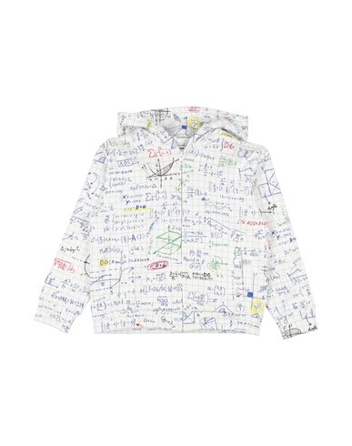 Shop Dolce & Gabbana Toddler Boy Sweatshirt White Size 3 Cotton