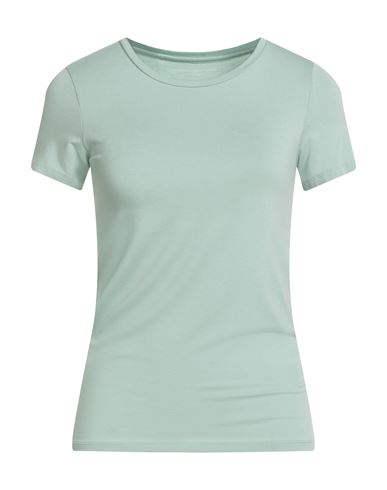 Majestic Filatures Woman T-shirt Light Green Size 1 Viscose, Elastane In Green