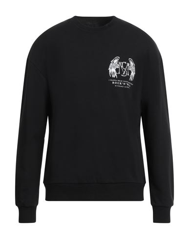 Massimo Sabbadin Man Sweatshirt Black Size Xl Cotton