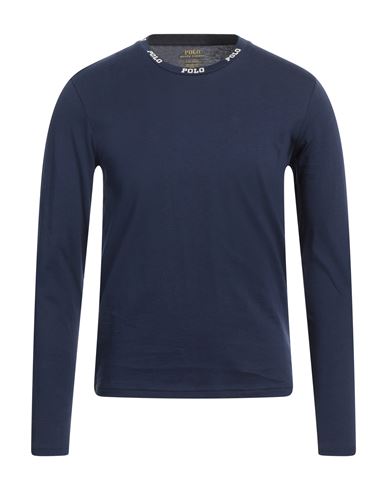 Polo Ralph Lauren Man T-shirt Navy Blue Size S Cotton