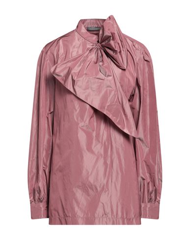 Alberta Ferretti Woman Shirt Pastel Pink Size 6 Polyester, Silk