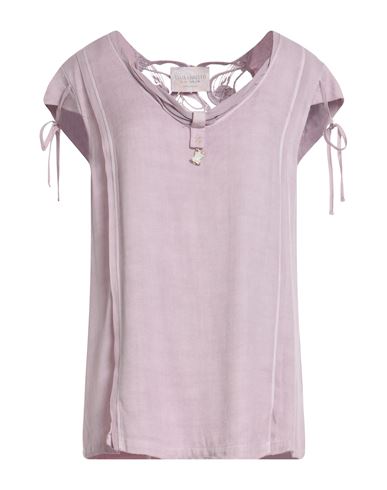 Elisa Cavaletti By Daniela Dallavalle Woman T-shirt Lilac Size 12 Viscose In Purple