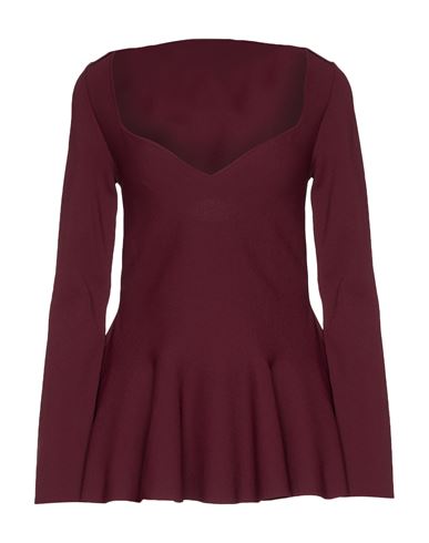 Stella Mccartney Woman T-shirt Burgundy Size 4-6 Viscose, Polyester In Red