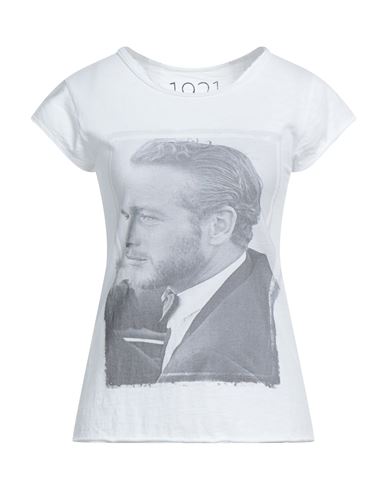 1921 Woman T-shirt White Size L Cotton