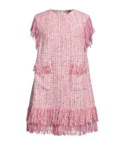 Charlott Woman Coat Pink Size S Cotton, Viscose