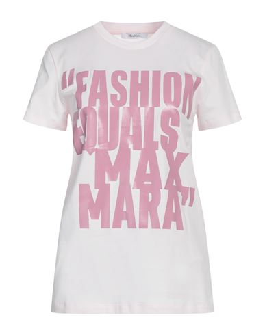 Max Mara Woman T-shirt Pink Size M Cotton