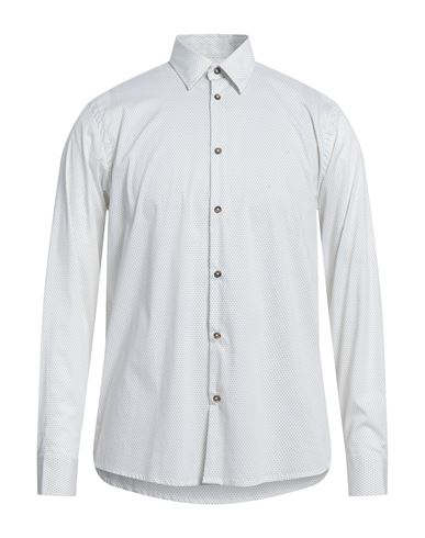 Hamaki-ho Man Shirt White Size S Cotton, Nylon, Elastane