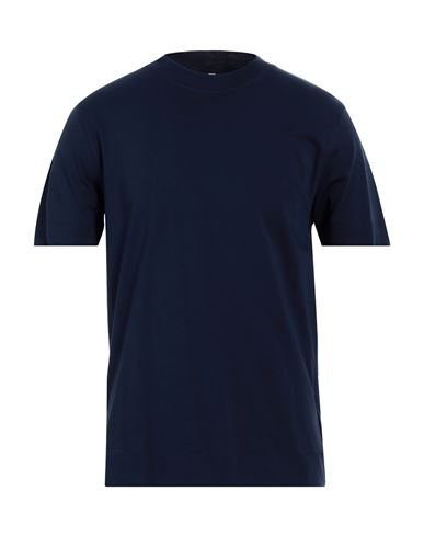 Gazzarrini Man T-shirt Midnight Blue Size 3xl Cotton