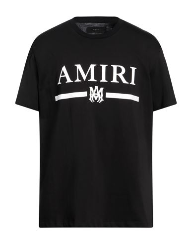 Amiri Logo Print Cotton Jersey T-shirt In Black | ModeSens