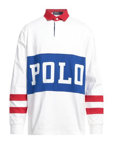 Polo Ralph Lauren Man Polo Shirt White Size Xl Cotton
