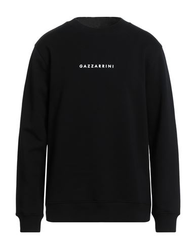 Gazzarrini Man Sweatshirt Black Size 3xl Cotton, Polyester