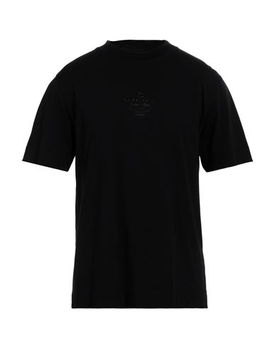 Gazzarrini Man T-shirt Black Size 3xl Cotton