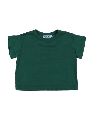 Mimisol Babies'  Toddler Girl T-shirt Dark Green Size 4 Viscose, Polyester, Elastane