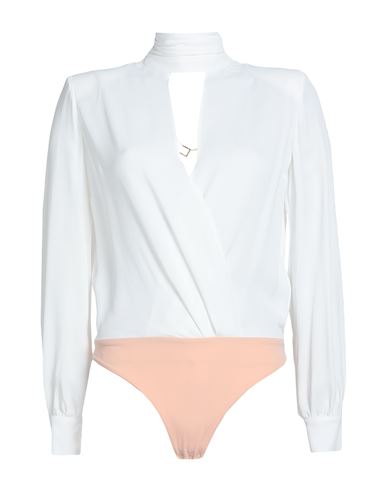 Elisabetta Franchi Woman Blouse White Size 6 Viscose
