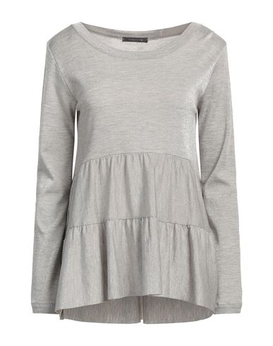 Gwhite Woman Sweater Light Grey Size 6 Acrylic, Wool, Polyester, Polyamide