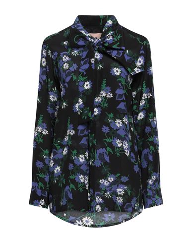 Plan C Woman Shirt Black Size 10 Silk