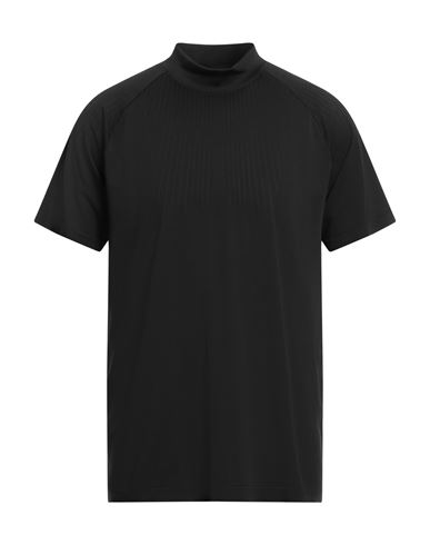 Nike Man T-shirt Black Size L Polyester, Nylon, Elastane