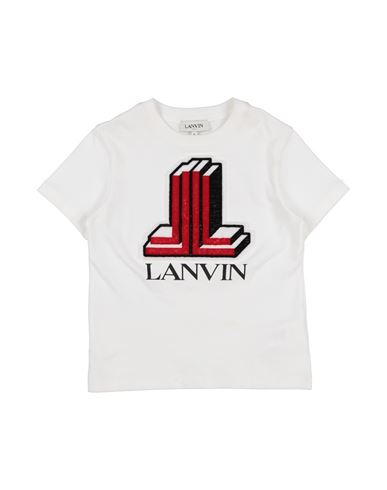 Lanvin Babies'  Toddler Boy T-shirt White Size 6 Cotton