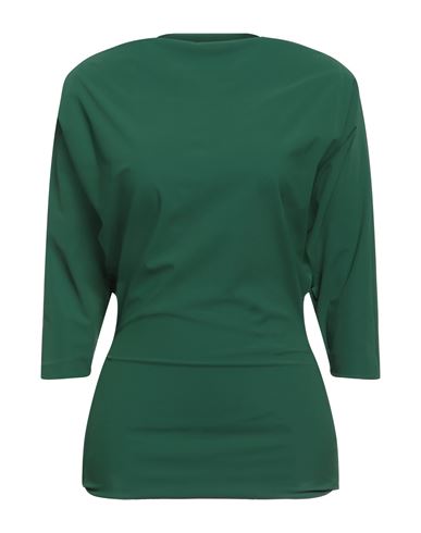 Chiara Boni La Petite Robe Woman T-shirt Dark Green Size 6 Polyamide, Elastane