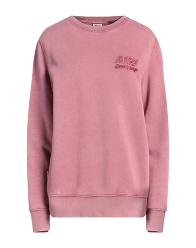 Autry Woman Sweatshirt Pastel Pink Size Xs Cotton