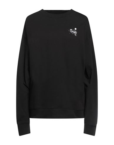 Vans Woman Sweatshirt Black Size Xl Cotton