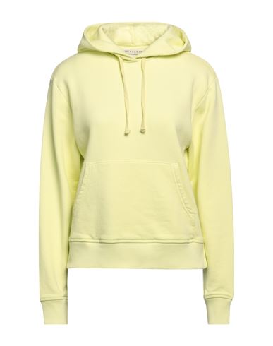 Alyx 1017  9sm Woman Sweatshirt Light Yellow Size M Cotton, Elastane