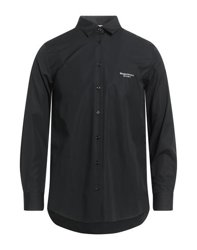Morgan Stewart Sport Man Shirt Black Size Xl Cotton