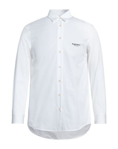 Morgan Stewart Sport Man Shirt White Size Xxl Cotton