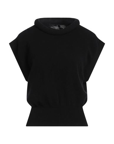 Federica Tosi Woman Sweater Black Size 6 Wool, Cashmere, Polyamide