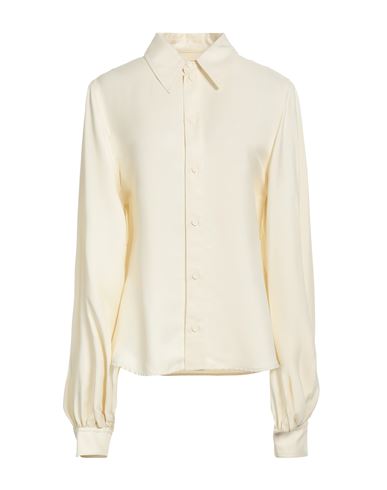 Shop Bottega Veneta Woman Shirt Beige Size 4 Viscose, Silk