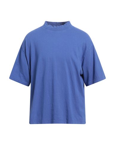 Acne Studios Man T-shirt Purple Size L Cotton