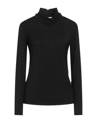 Shop Diana Gallesi Woman T-shirt Black Size 12 Viscose, Elastane