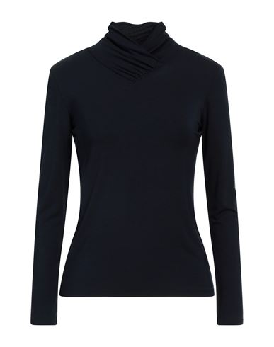Shop Diana Gallesi Woman T-shirt Midnight Blue Size 14 Viscose, Elastane