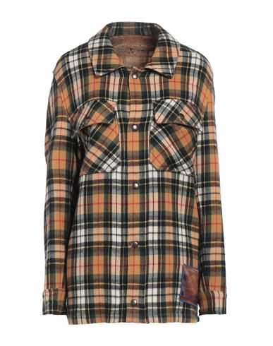Pierre-louis Mascia Man Shirt Camel Size Xl Wool In Beige