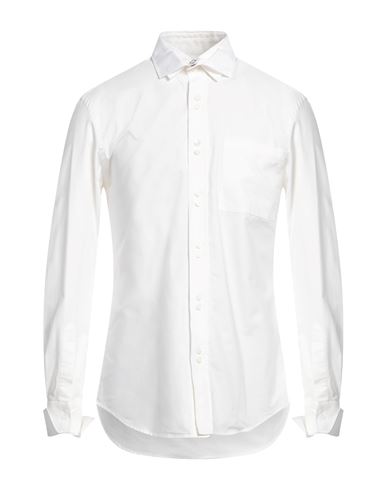 Burberry Man Shirt White Size 17 Cotton