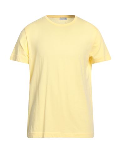Bluemint Man T-shirt Light Yellow Size Xxl Pima Cotton