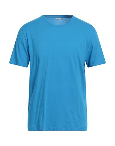 Shop Bluemint Man T-shirt Azure Size S Cotton