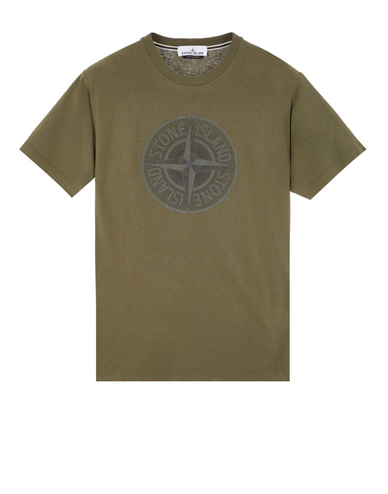 Short sleeve t-shirt Man 2NS92 ‘INDUSTRIAL TWO’ PRINT Front STONE ISLAND