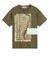 1 of 4 - Short sleeve t-shirt Man 2RC94 ‘CONCRETE TWO’ PRINT Front STONE ISLAND